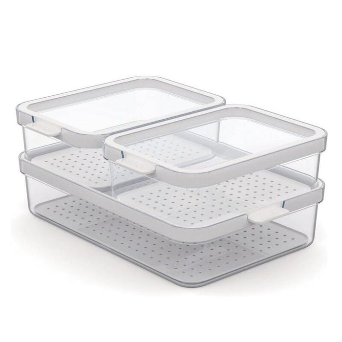 Rotho Cauma Juego Organizer Lodówkowy 3szt