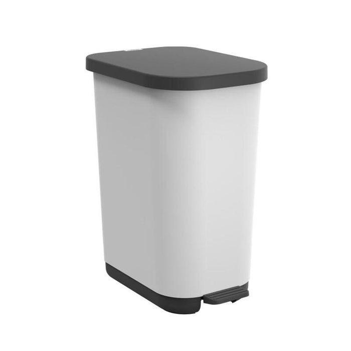 Rotho Ribo White - Cubeta Con Pedal  35l