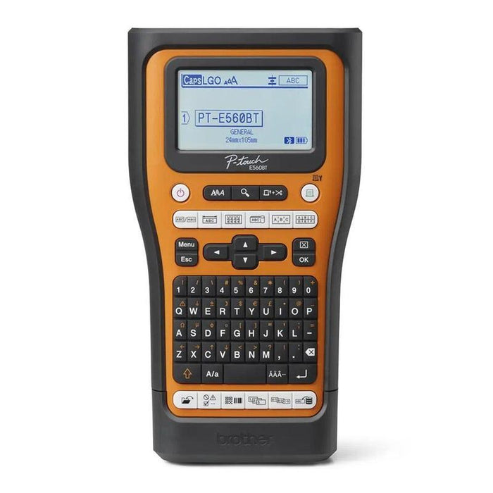 Rotuladora Brother Pt E560btsp Lcd 3 Lineas Teclado Qwerty Corte Automatico
