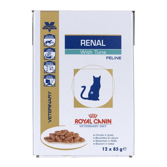 Royal Canin Vd Cat Renal Atún  12x85g