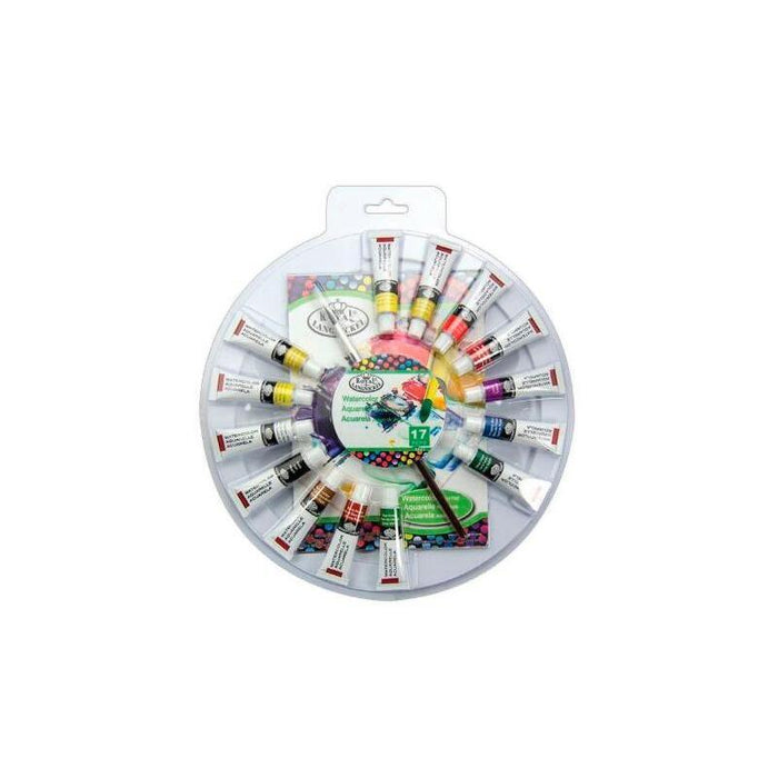 Royal Langnickel Juego De Arte Pintura Acuarela Estuche 16 Piezas C/Surtidos