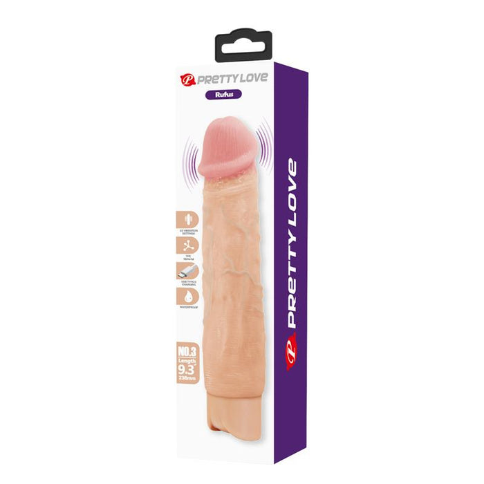 Rufus Vibrador Realista 9.3
