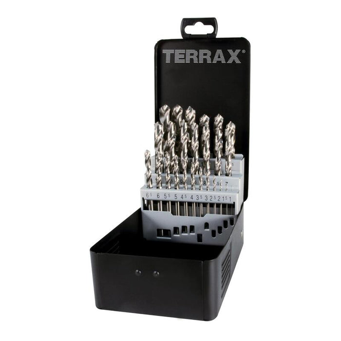 Ruko Twist Drill Set In Steel Case Hss G A214215