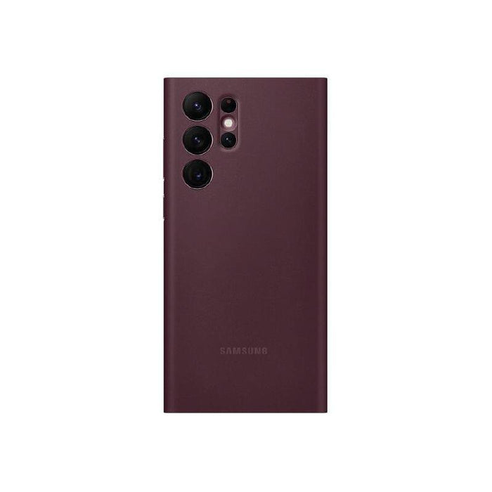 S908 S22 Ultra Back Cover  Burgundy