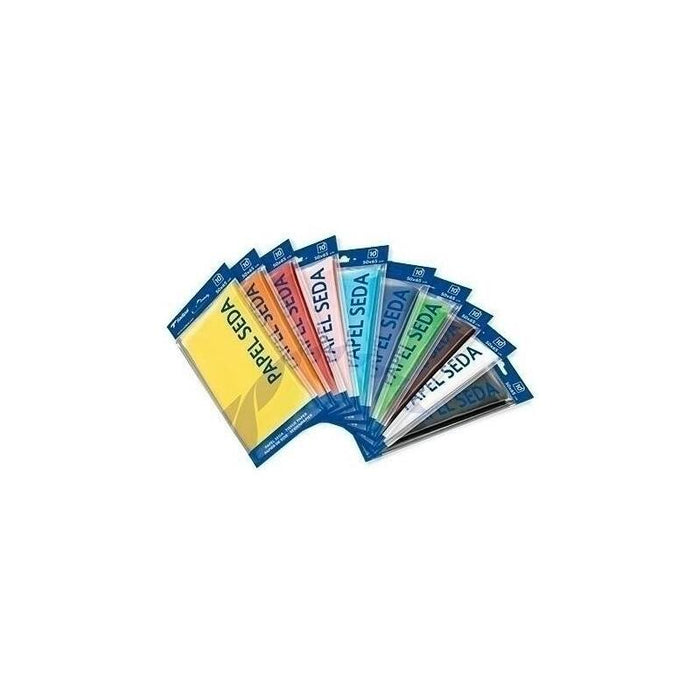 Sadipal Papel De Seda Bolsa 26 Hojas Fsc 50x75cm Marrón Oscuro
