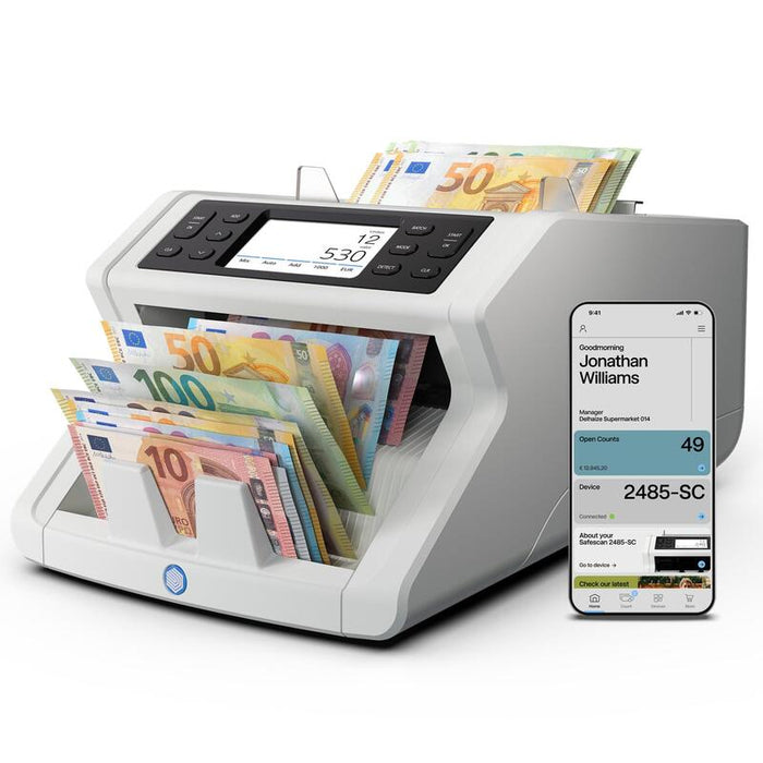 Safescan 2485-Sc Contador De Billetes Con Falschgelderkennung