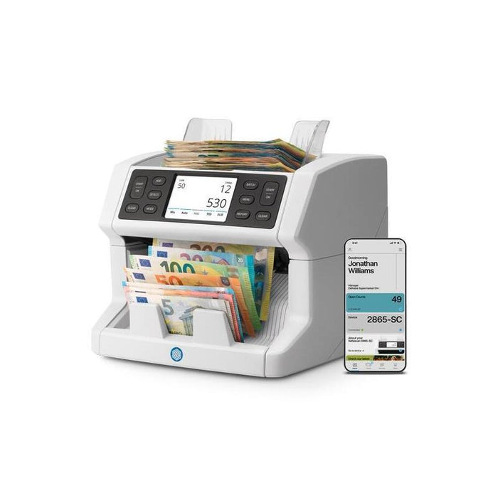 Safescan 2865-Sc Contador De Billetes Con Flaschgelderkennung