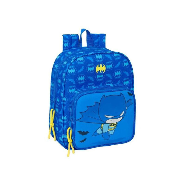 Safta Batman Preescolar Mochila Guarderia - Adaptable A Carro - Cremallera - Tarjeta De Identificacion - Asa Superior -