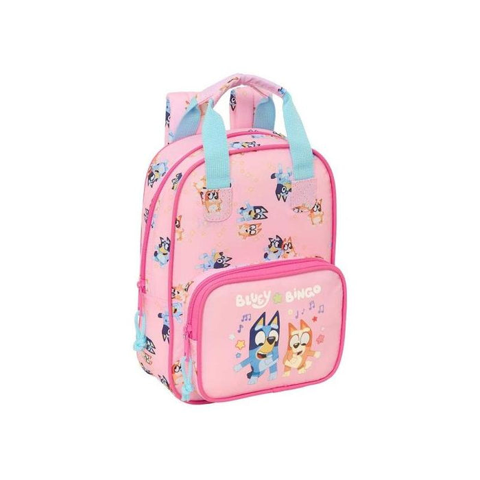 Safta Bluey Dance Mochila Infantil - Tarjeta De Identificacion Personal - Bolsillo Frontal - Hombreras Acolchadas -