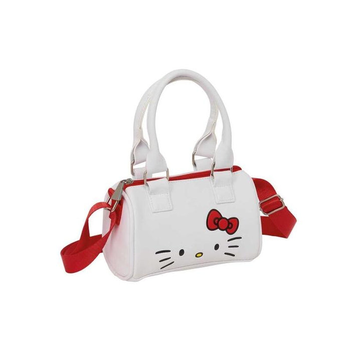 Safta Hello Kitty Bolso - Cremallera - Interior Forrado - Asas Y Bandolera Ajustables - 1.20l - 160x75x100mm - Color