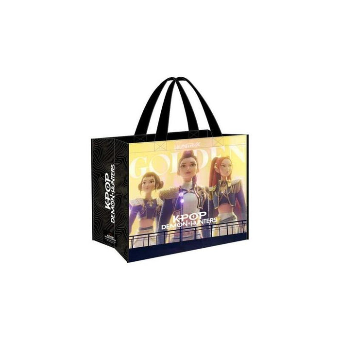Safta K-Pop Demon Hunters Shopper Bolsa Reutilizable - 36 Litros - Asas De Mano - Polipropileno - 45x40x20cm - Color