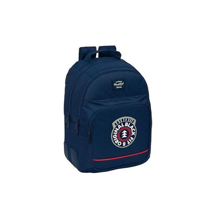 Safta Mochila Doble 20l Adaptable Carro Reciclado Blackfit8 Authentic