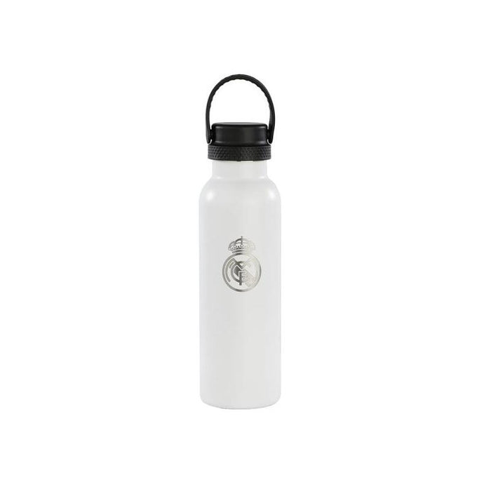 Safta Real Madrid 1âª Equipacion 24/25 Botella Reutilizable 600ml - Doble Pared Con Aislamiento - Base De Silicona -