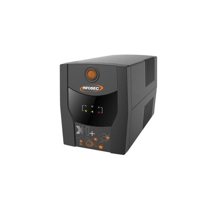 Sai Infosec Ups X1+ 1000 Fuente De Alimentación De Respaldo 1000va, 500w, 2× Fr/Schuko