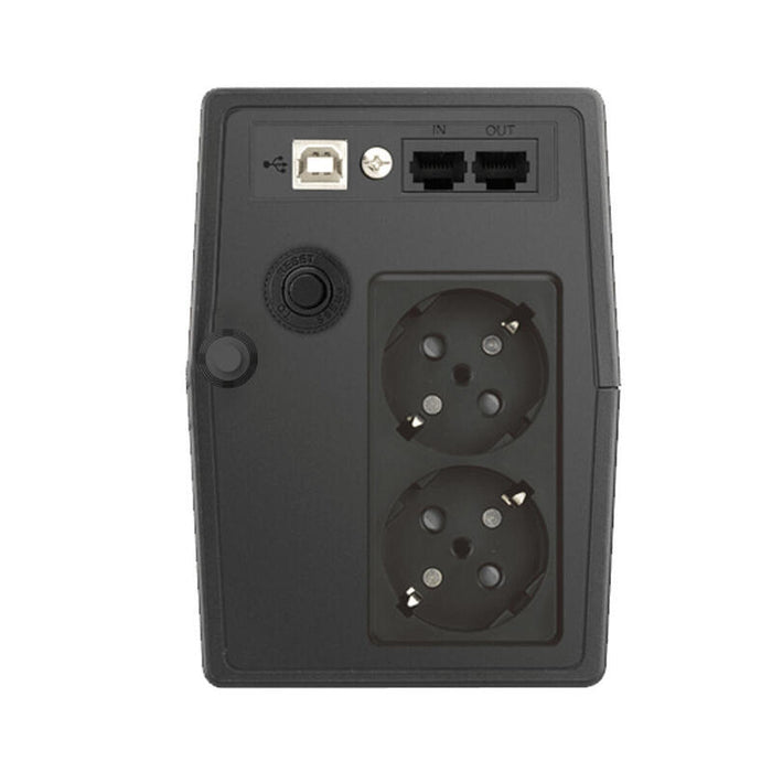Sai Línea Interactiva Phasak 600 Va Lcd 600va 2 Salidas Formato Torre