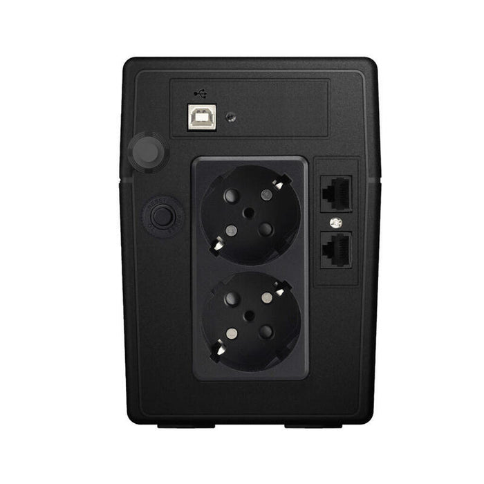 Sai Línea Interactiva Phasak 850 Va Lcd Interactive 850va 2 Salidas Formato Torre