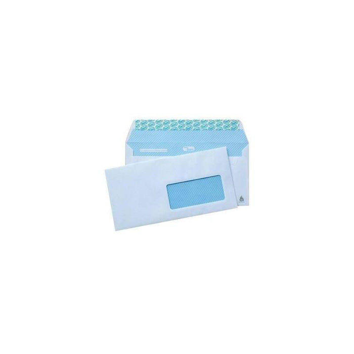 Sam Sobre Americano Open-115 Vd Laser Autoadhesivo Con Tira De Silicona 115x225 90 Gramos Ventana Derecha Especial Impresora Laser Offset Blanco 500 Sobres