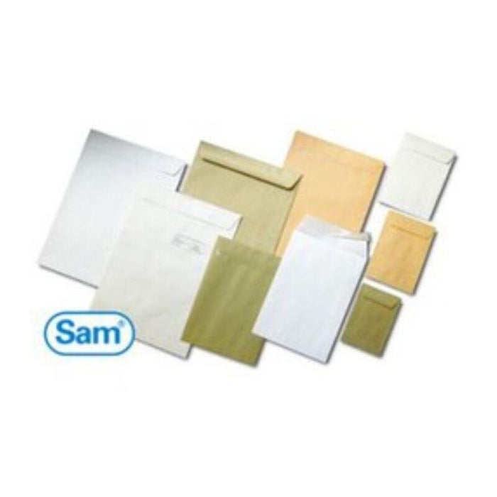 Sam Sobre Comercial 12176/6 Engomado 120x176 70 Gramos Caña Verjurado 500 Sobres