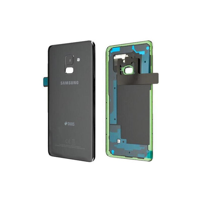 Samsung Back Cover A8 2018 Sm-A530f Duos Black Gh82-15557a