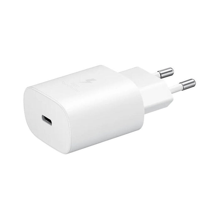 Samsung - Ep-Ta800nwe -Nur Adaptador Quick Charger 3a - Usb Typ C- 25w - Blanco Bulk