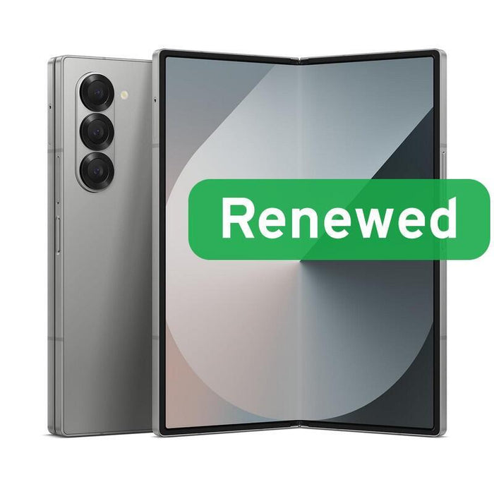 Samsung Renewed  Grade A  Galaxy Z Fold 6  256 Gb  Silver Shadow  5g  O