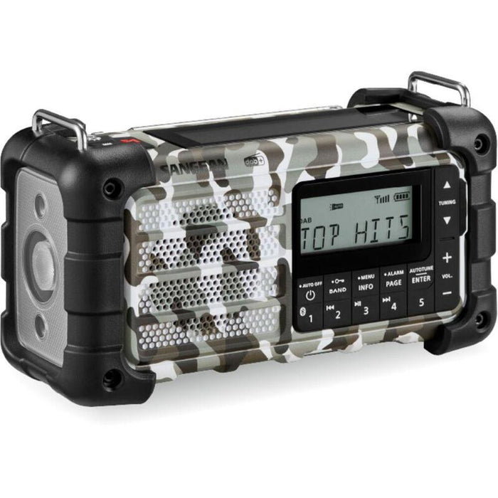 Sangean Mmr-99 Dab+ Artic Camo Emergency/Hand Crank/Solar Radio