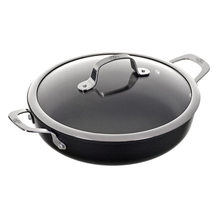 Sartén Ballarini Alba Profunda Con 2 Asas Titanio 28 Cm Albg3ed.28d