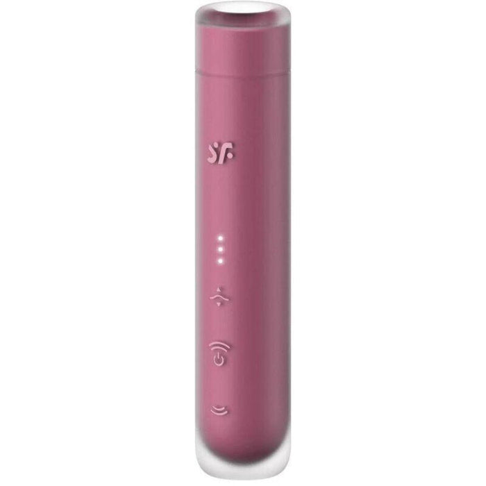 Satisfyer - First Kiss Estimulador Clítoris Por Ondas Granate