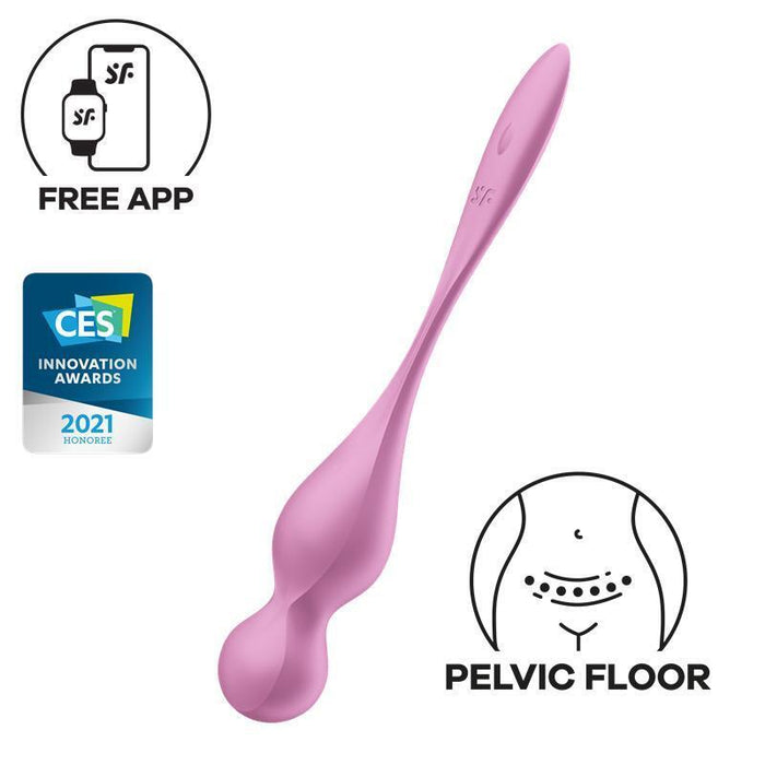 Satisfyer - Love Birds Bolas Kegel Vibradoras Rosa