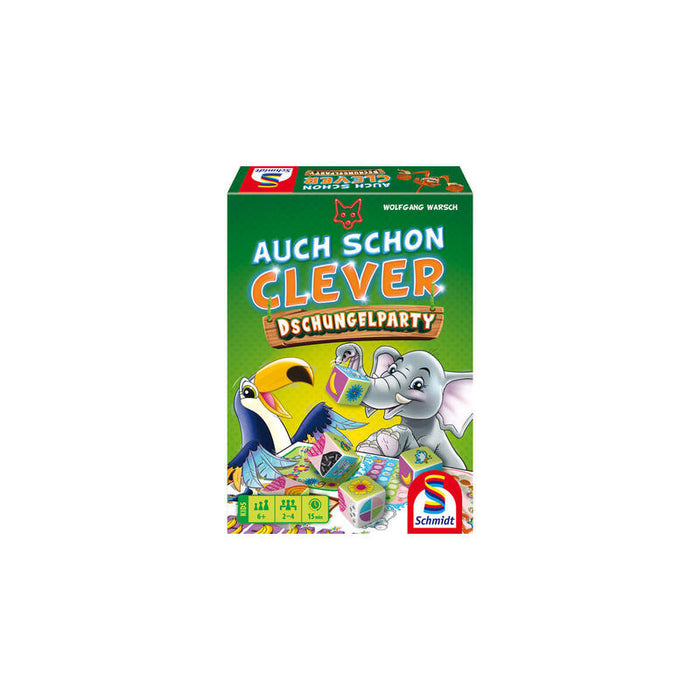 Schmidt Spiele También Inteligente: Fiesta En La Jungla, Juego De Mesa 40682