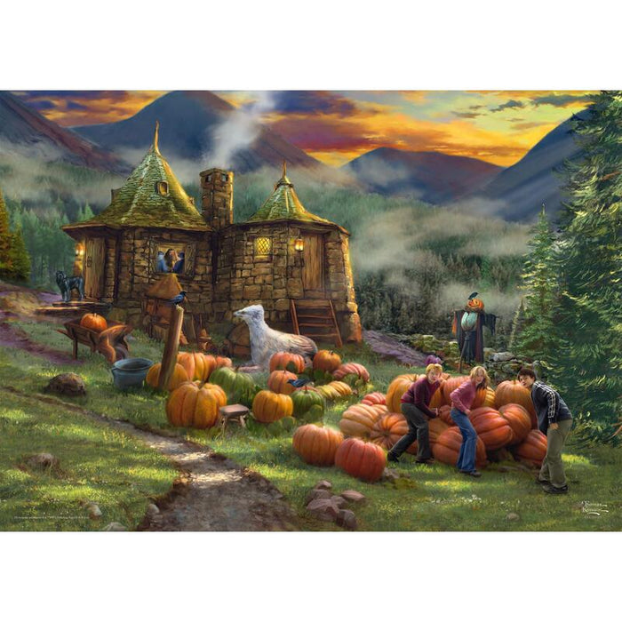 Schmidt Spiele Thomas Kinkade Studios: Harry Potter - La Cabaña De Hagrid, Rompecabezas De 1000 Piezas 58660
