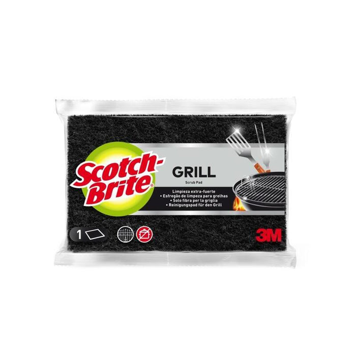 Scotch-Brite Estropajo Para Parrillas - Negro