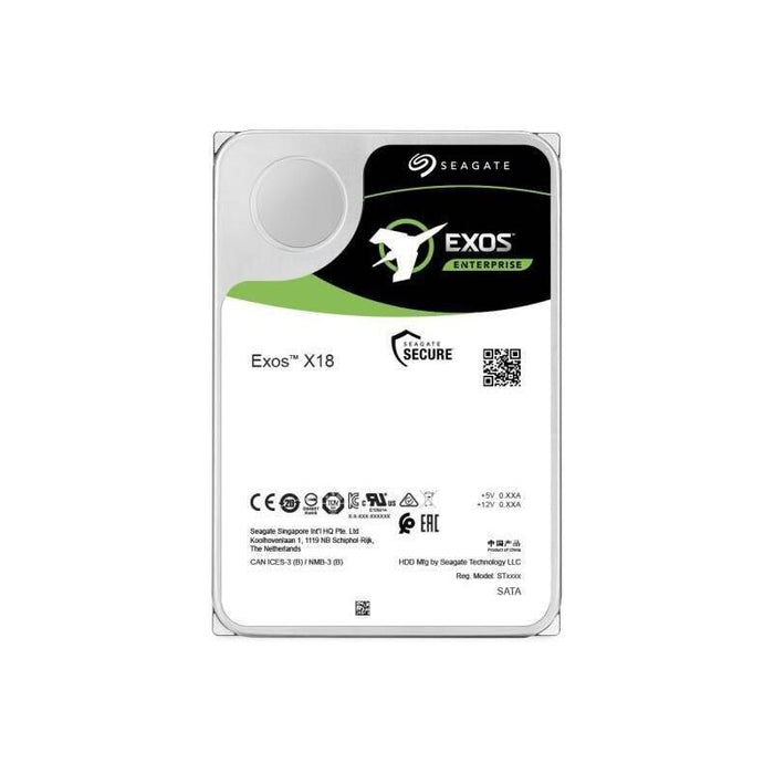 Seagate Hd3.5" Sata3-Raid 18tb St18000nm000j (Rec.) Recertified 12month Warranty