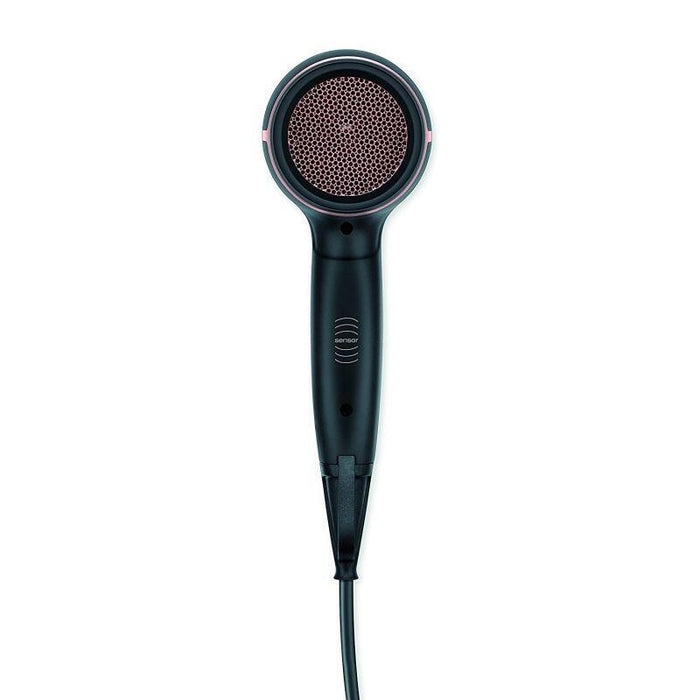 Secador De Pelo Beurer 2200w 3 Niveles De Calor 2 Velocidades Posición Aire Frío Negro Hc-30
