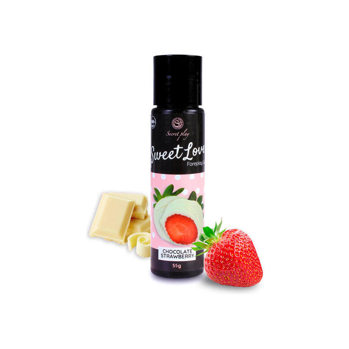 Secretplay - Gel Sweet Love Fresa Y Chocolate Blanco 60 Ml