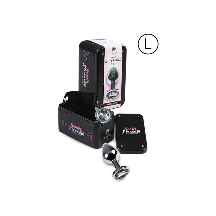 Secretplay - Plug Anal Transparente L