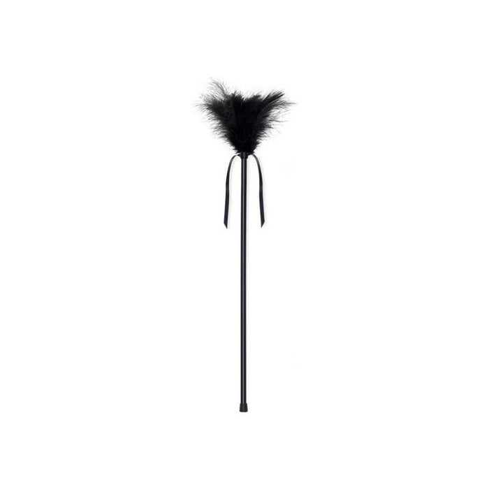 Secretplay - Plumero Plumas Negro 40 Cm