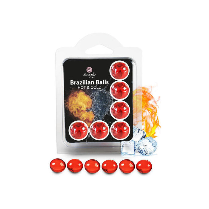 Secretplay - Set 6 Brazilian Balls Efecto Frio Y Calor