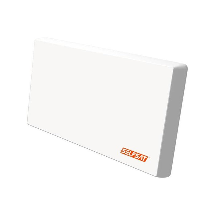 Selfsat H22dq+ Con Quattro Lnb Reemplazable, Antena Blanca 13453