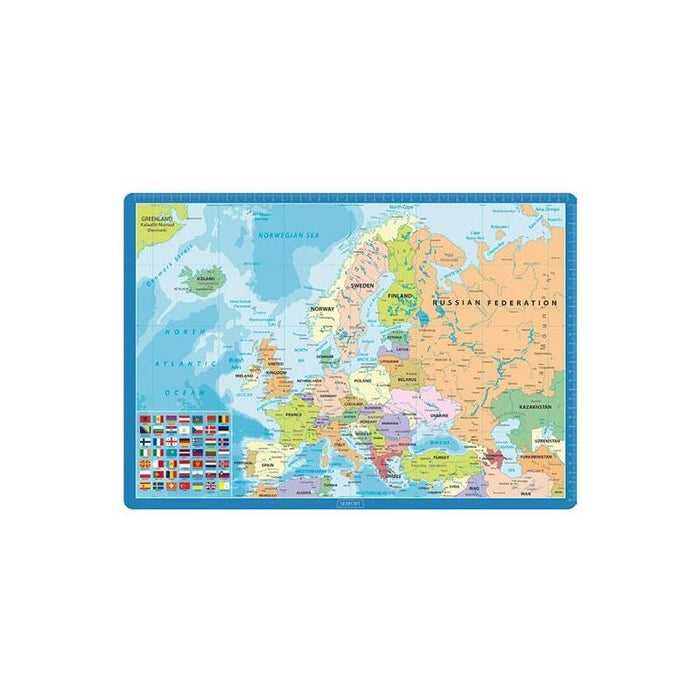Senfort Vade Sobremesa 35x50cm Mapa De Europa