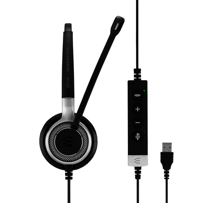 Sennheiser Impact Sc 660 Anc Usb Auriculares Diadema Usb Tipo A Negro, Plata