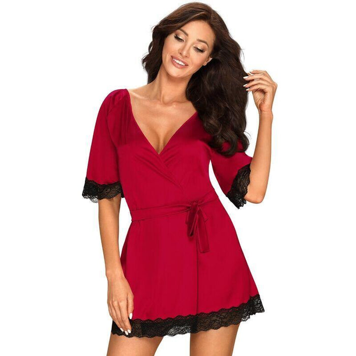 Sensuelia Camison Rojo Talla (Interno):S/M