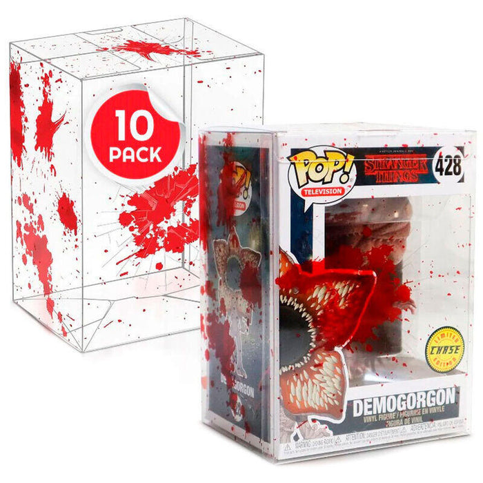 Set 10 Protectores Efecto Bala Y Sangre Funko Pop