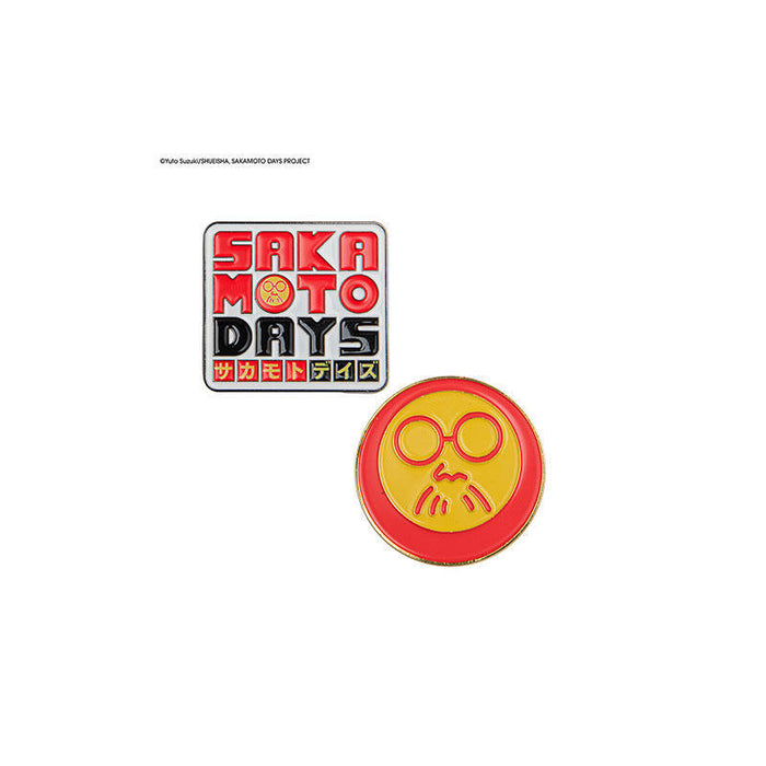 Set 2 Pins Anuncios Sakamoto