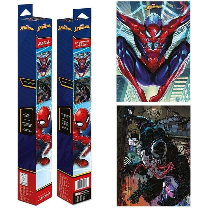 Set 2 Posters Spiderman Marvel