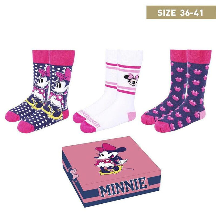 Set 3 Calcetines Minnie Disney