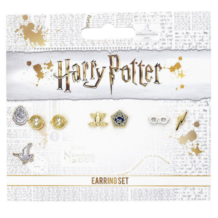 Set 3 Pendientes Harry Potter Surtido