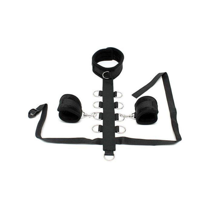 Set Collar Con Esposas Negro