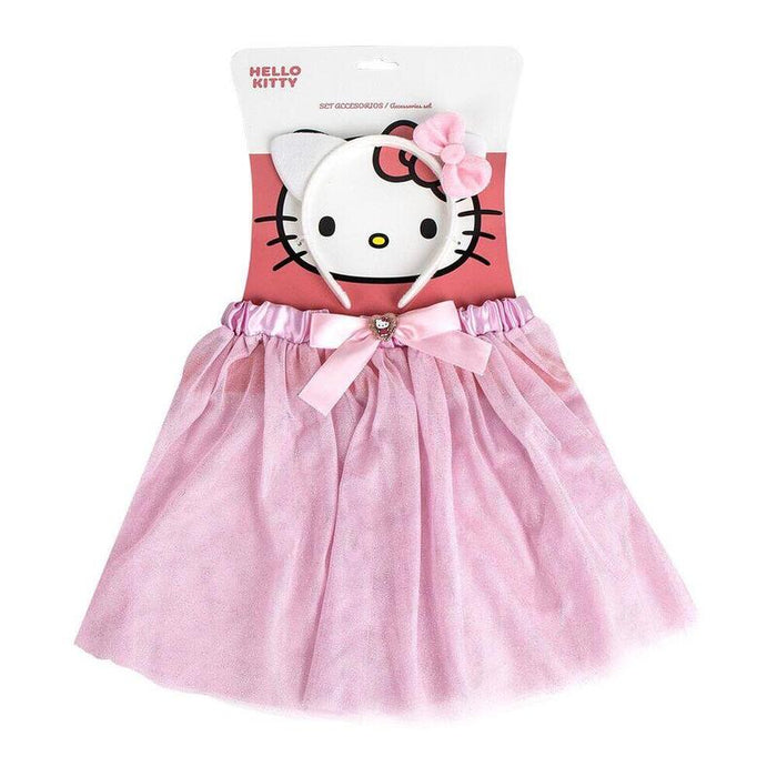Set Diadema + Tutu Hello Kitty