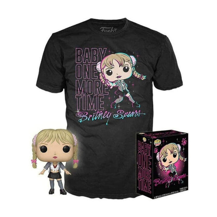 Set Figura Pop & Tee Britney Spears One More Time Exclusive Talla M